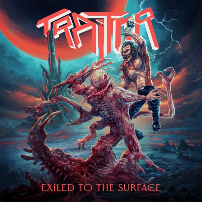 Traitor Exiled To The Surface new album 2022 artwork