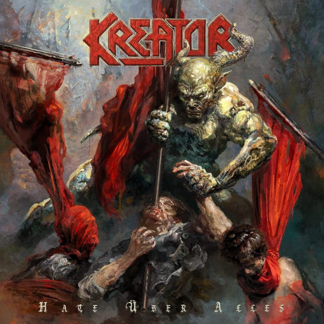 Kreator Hate Über Alles new album 2022 artwork