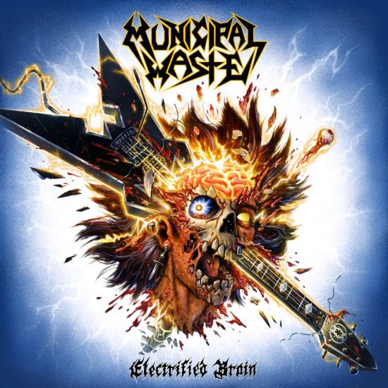 Municipal Waste Electrified Brain new album 2022 artwork